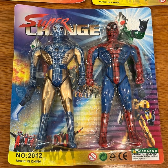 Spiderman | Toys | Spiderman Toy Figures Super Change Each Package ...